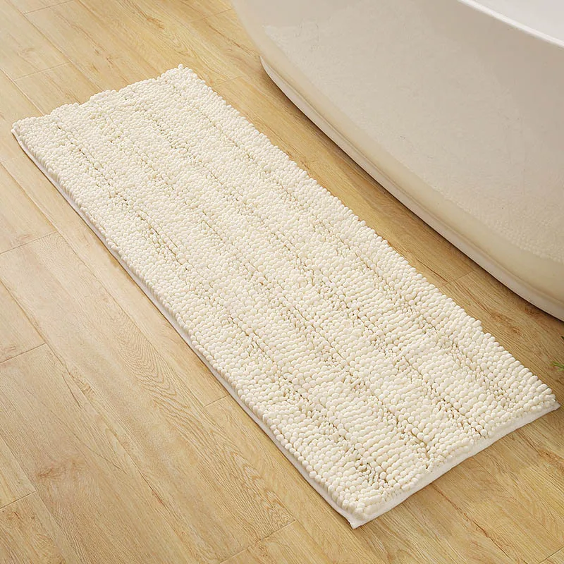 

Non Slip Bath Mat Microfiber Chenille Bathroom Rugs Water Absorb Mat in Bathroom Bedroom Living Room Carpet Tapis Salle de Bain