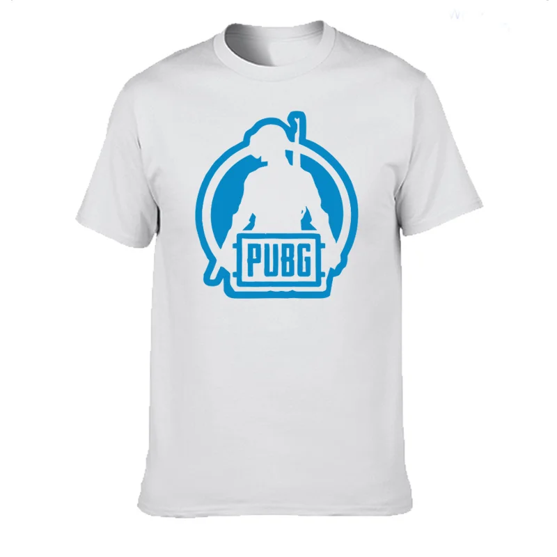 新しい夏 pubg ゲーム tシャツカジュアル tシャツ男性綿 100% 半袖 o ネックプラスサイズ品質の tシャツトップス XS-3XL