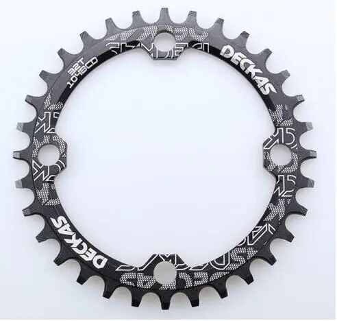 DECKAS 104Bcd 32/34/36 / 38T sprocket mountain bike crank aluminum gear hollow wheel crown 8S 9S 10S 11S