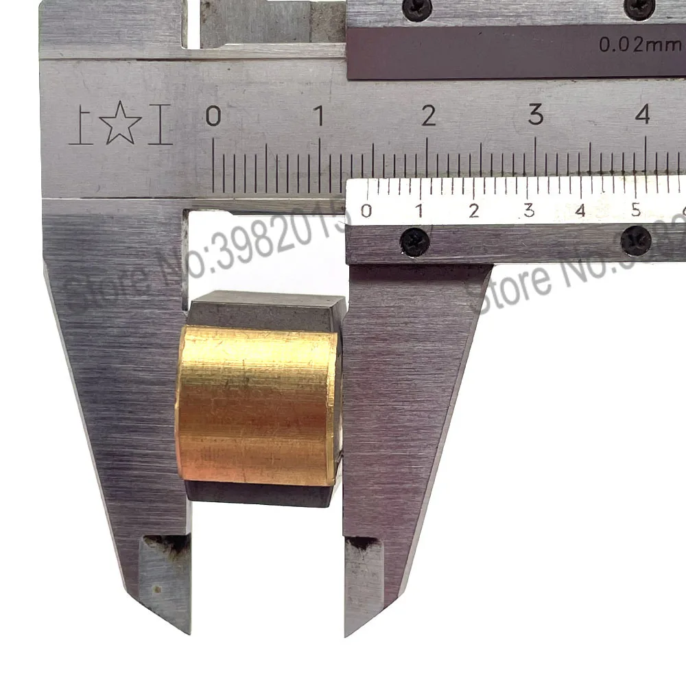 EDM Wire Cut Carbide Conductive Block OD21*14*18*5mm Tungsten Power Feed Contact for WEDM CNC Wire cuttinng Machine