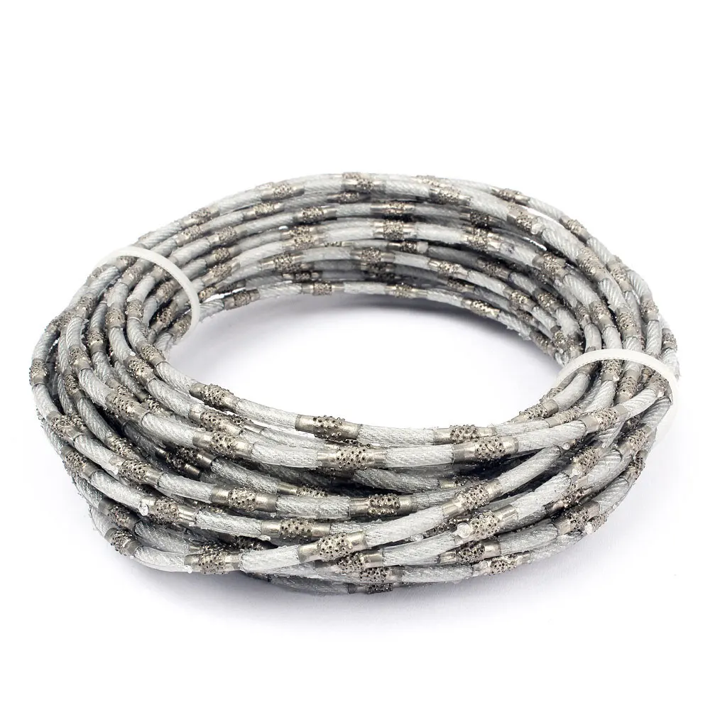 

4.0mm 10 Meter Diamond Wire Saw Super Thin Diamond Tools For Cutting Marble Jade Concrete Stone Diamond Cutting Wire