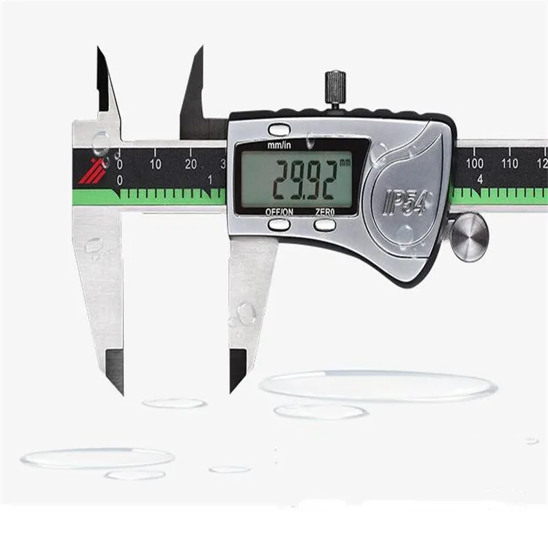 Ip54 Waterproof Electronic Digital Display Stainless Steel Caliper 0-150 Mm Gauge Thickness Jewelry Tool