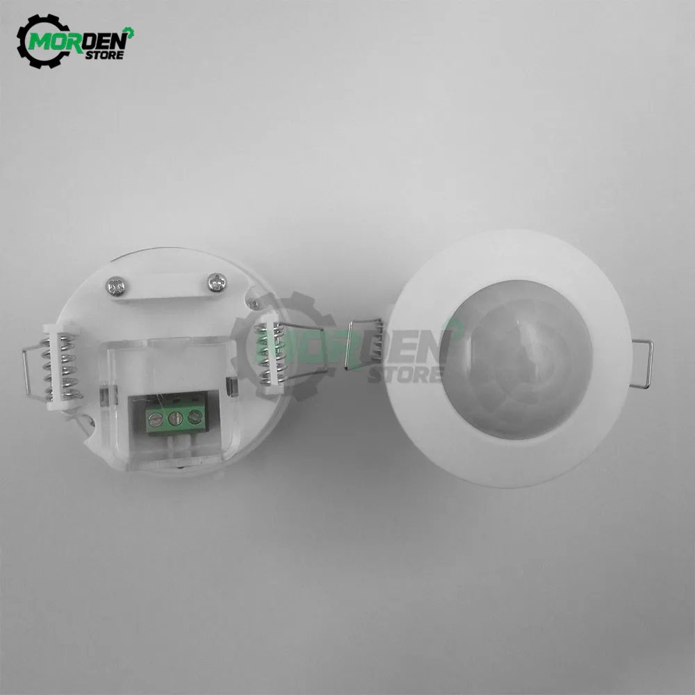 AC110V-240V 50Hz 360 Degree Mini Recessed PIR Ceiling Occupancy Motion Sensor Detector Switch Dropship