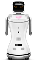 Multifunctional home guard music calling support Sanbot English and Arabic Language Speaking Restaurant Use Robot