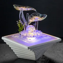 Ceramic Transfer Ball Living Room Water Humidifier Office Fountain Decoration Home Decoration Craft Home Decoration