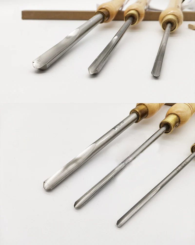 35-Grad-Nagelmesser-Schaft für Holzdrehmaschinen, HSS-Holzdrehwerkzeuge – Detail 7