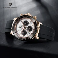Relojes PAGANI DESIGN para Hombre 2026, relojes de pulsera deportivos de cuarzo para Hombre, Reloj de negocios de acero inoxidable resistente al agua, Reloj para Hombre