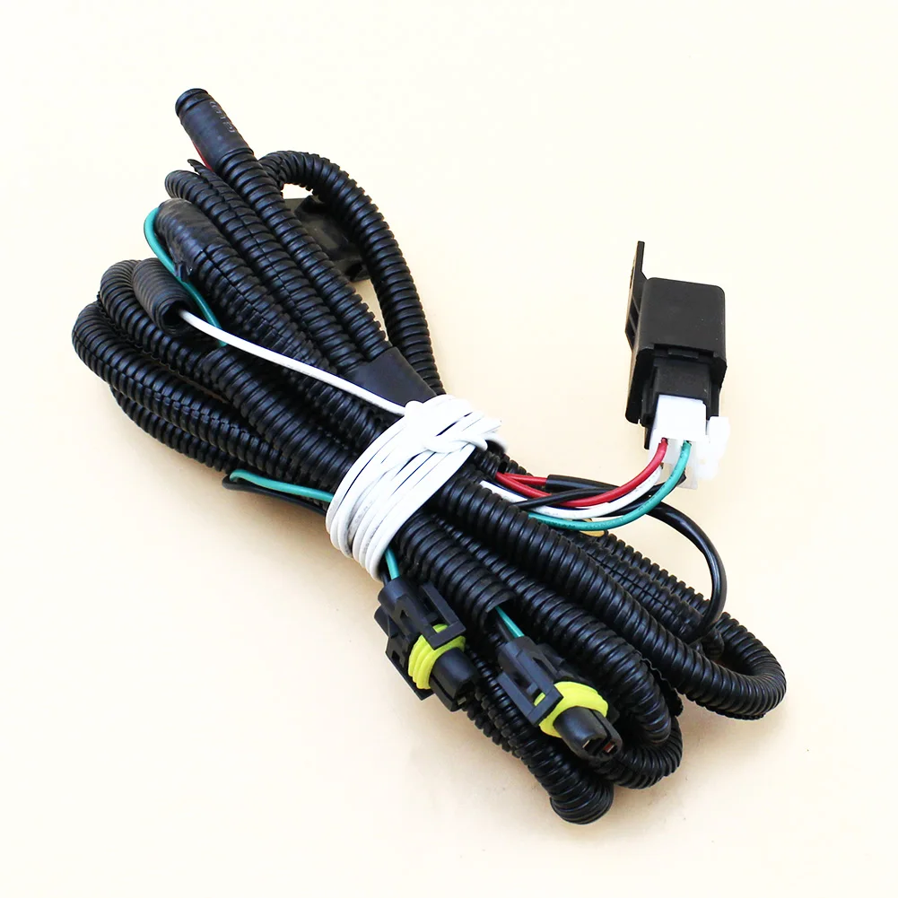 

Car Styling Fog Lamp Wiring Harness Sockets Wire Cable fit for Honda Toyota Ford VW Nissan