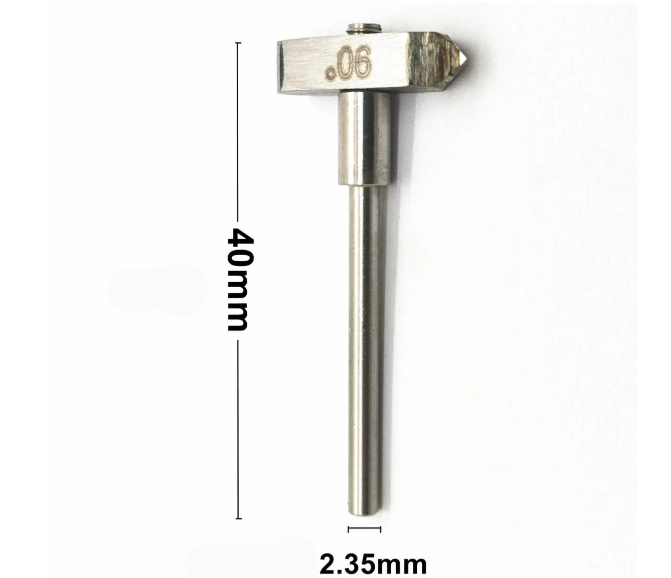 Milling cutter jewelry tools use in manual machine mcd V shape flywheel diamond tools