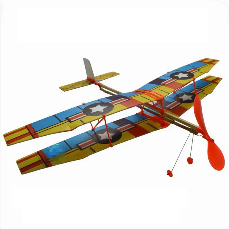 Toy Plane Using Motor Tensible motor Airplane Inertial Foam Glider Aircraft Toy PBiplane ...