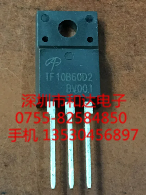 

AOTF10B60D2 TO-220F IGBT 600V 10A