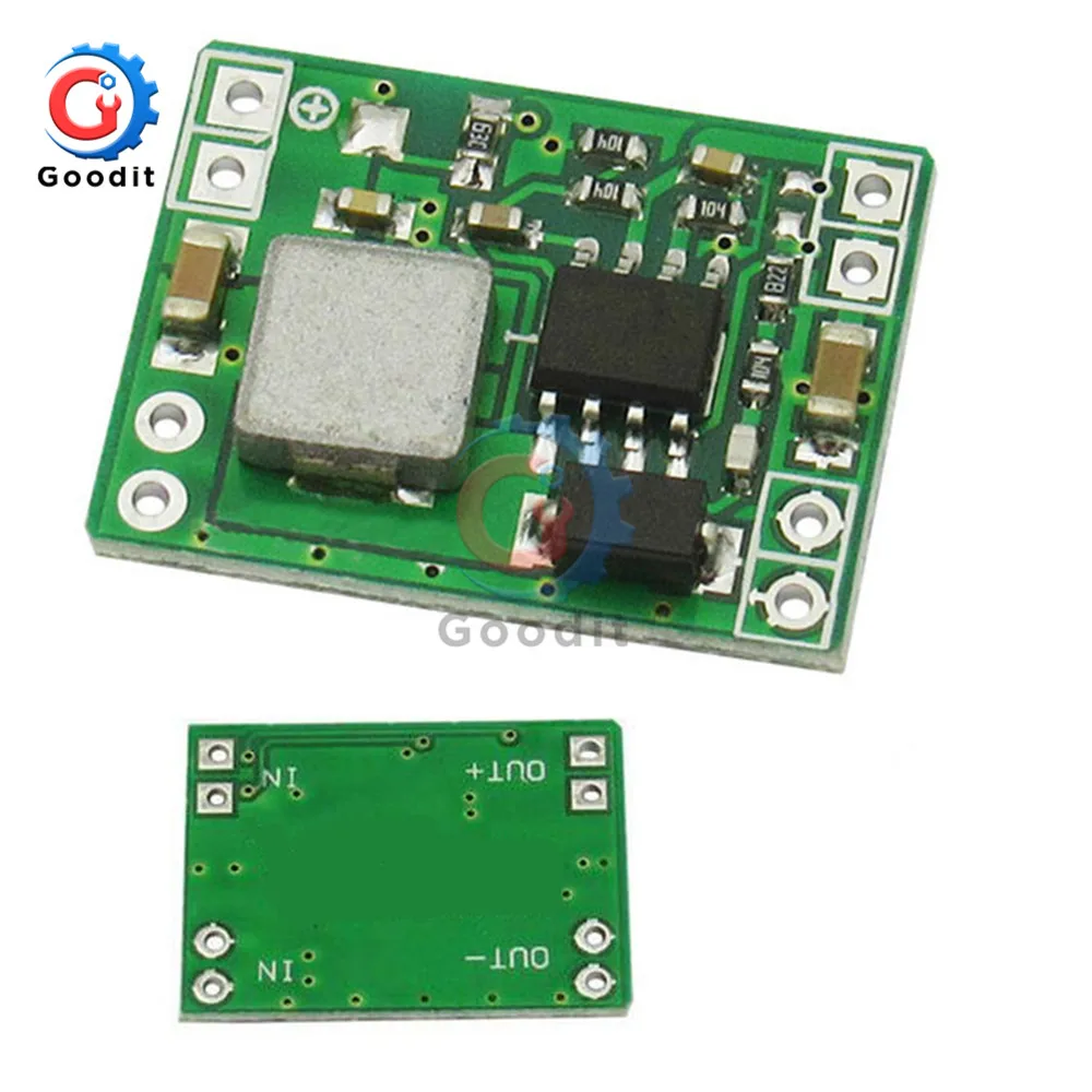 DC-DC MINI Step-down Board DC 7V-28V to DC 5V 3A Converter Buck Circuit Board Module Adjustable Voltage Regulator Power Supply