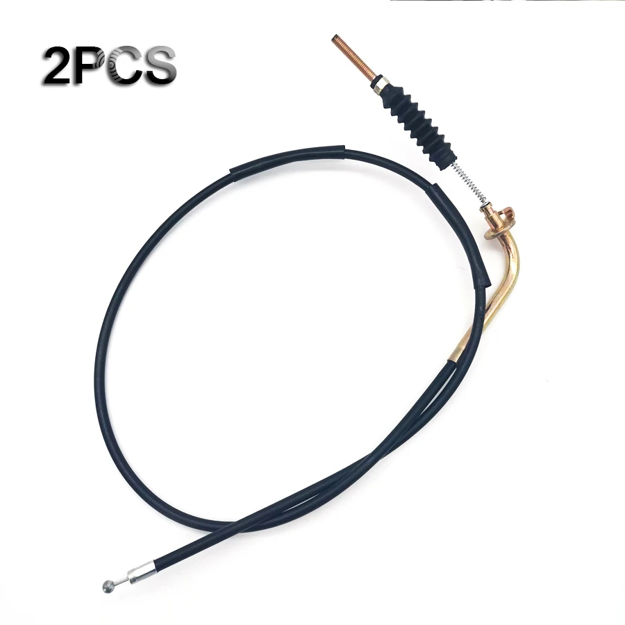 2pcs 43.5 inches Front Brake Cables For Suzuki Quadsport 80 LT80 1987 1988-2006