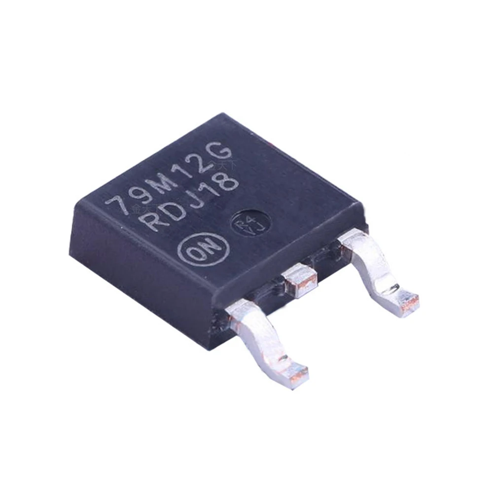 5 Pcs MC79M12CDTRKG Om-252 79M12G Op 12V 0.5A