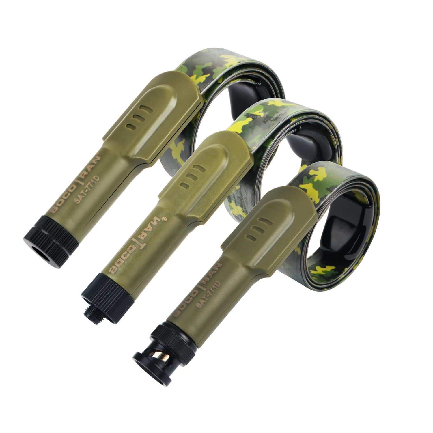 SOCOTRAN Antena Dual Band BNC Sma-laki-laki Sma-perempuan Dapat Dilipat Antena Taktis CS untuk Radio Walkie Talkie