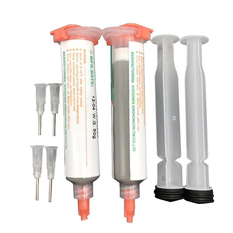 2pcs/lot 100g free Low Temperature SMT Hot Melt Melting Point Welding Fluxes Solder Paste Flux MG 100g For Welding Tools