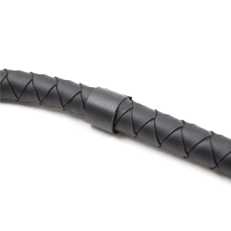 Frusta in pelle PU Bdsm nera Bdsm sculacciata Flogger nappa cavallo frusta Bondage restrizioni giocattoli sessuali per donne coppie giochi per adulti