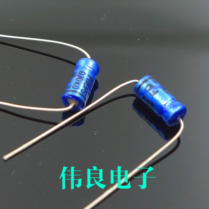 10PCS  Philip BC 030 series 25v 40V  10uf  22UF 47UF 4.7UF copper pin axial aluminum electrolytic capacitor