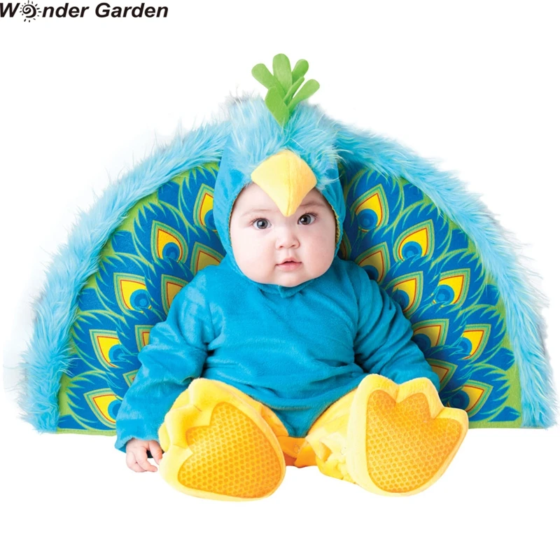 

Wonder Garden Infant Toddlers Baby Girls Peacock Costume Halloween Party Cosplay Costumes Christmas Purim Holiday