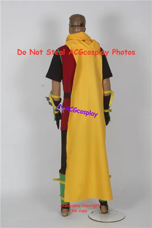 Ninja Robin Cosplay Costume Include Eyemask Shoes Covers Superhero acgcosplay Garment