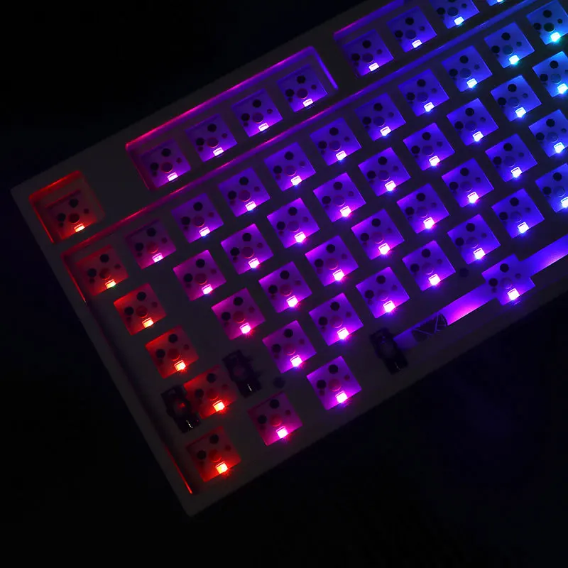 Kit de teclado mecánico Sk108, 100%, programable, intercambiable, con cable, Bluetooth, reemplazable, DIY