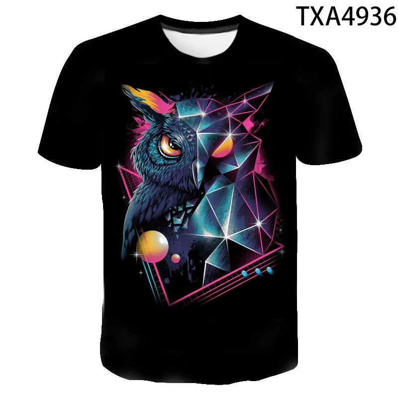 2020 New Wagler T Shirts 3D Prined Cartoon Animal Men Women Children T-shirts Short Sleeve Kids Casual Boy Girl Tops Cool Tees