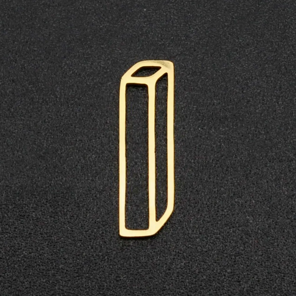10pcs/lot 316 Stainless Steel Different Geometric DIY Earring Connectors Findings Charm Pendant Wholesale  OEM Order Accepted