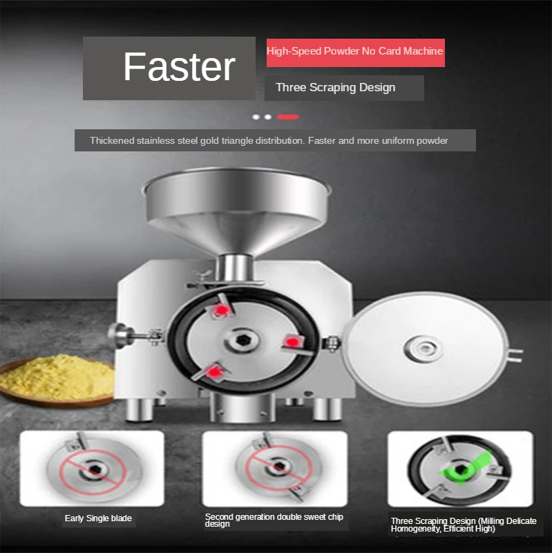 Ltd. Flour Milling Machine Household Ultra - fine the Grinder Wheat Flour Small the Grinder