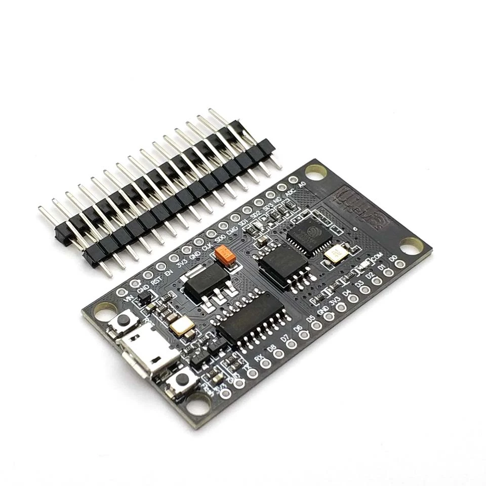 NodeMCU V3 Lua WIFI Module Integration Of ESP8266 + Extra Memory 32M Flash, USB-Serial CH340G For Uno