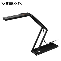 VIISAN P4U 13MP 4K Document Camera 1080P 60fps Webcam With AF Lens Built-in Microphone And LED For Distance Teaching  Learning