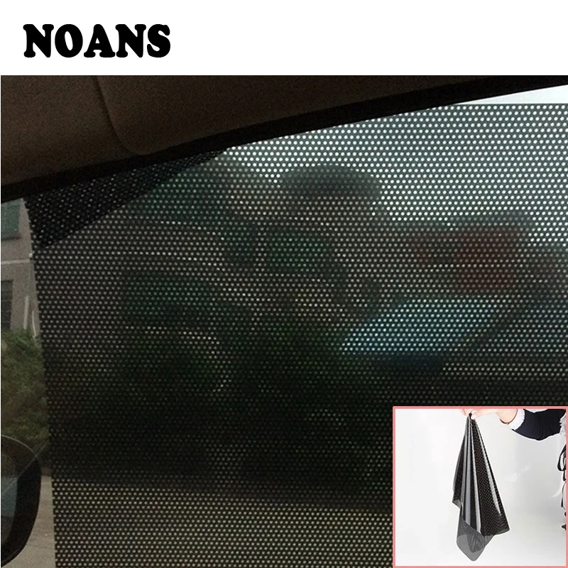 NOANS Car Static Cling Shield Screen Visor Side Window Sunshade Cover For Nissan Juke Tiida Subaru Ford mondeo mk3 Opel corsa