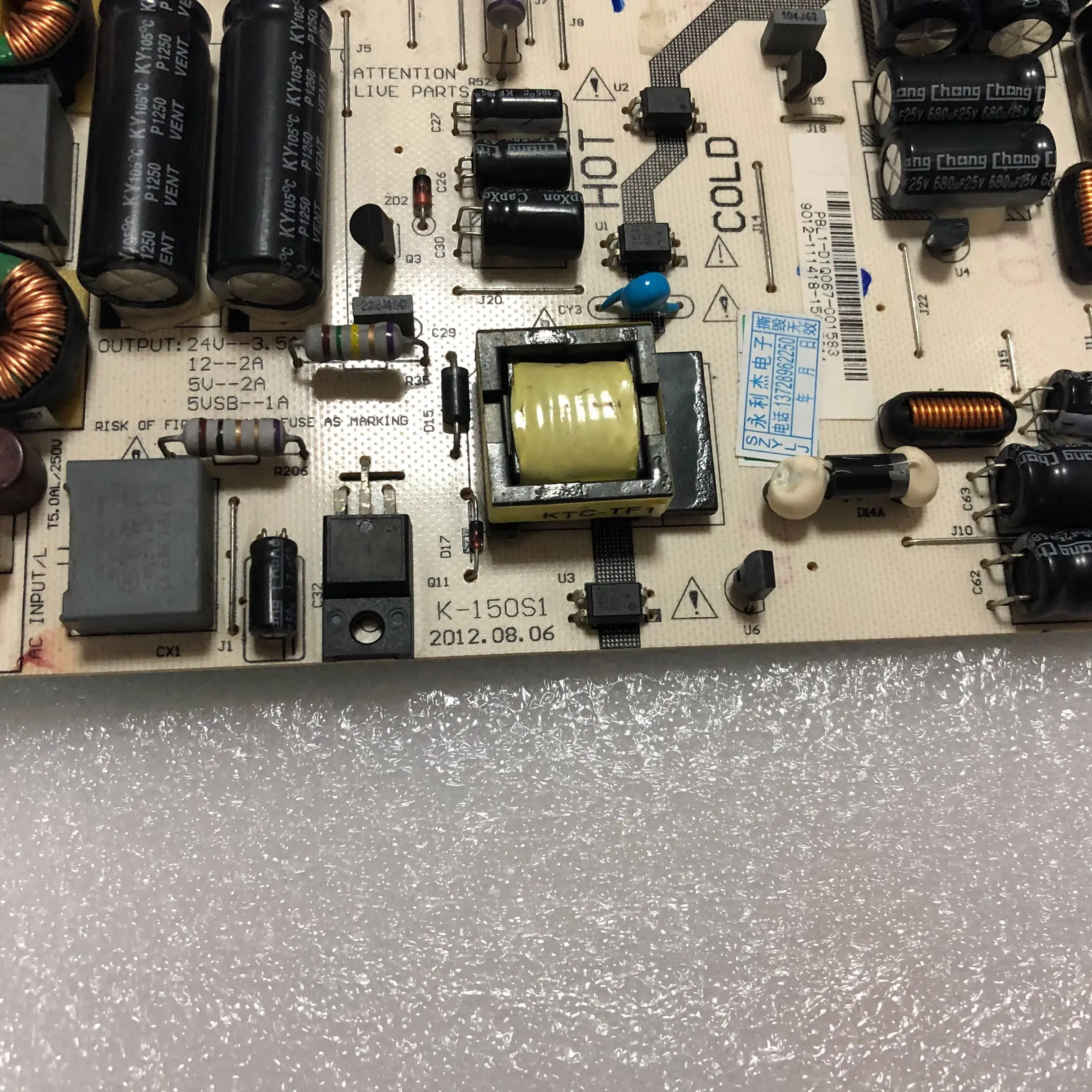 Бесплатная доставка, хороший тест для платы мощности 42PFL3040/T3, K-150S1 4701-2150S1-A9135D01