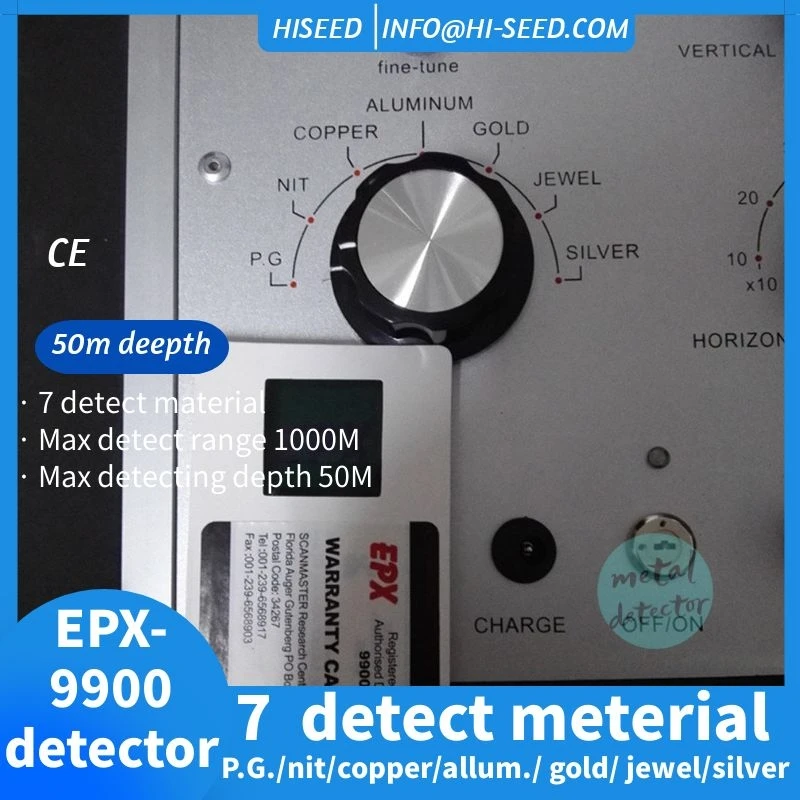 EPX-9900 large depth and large range underground metal detector molecular frequency scanner visible