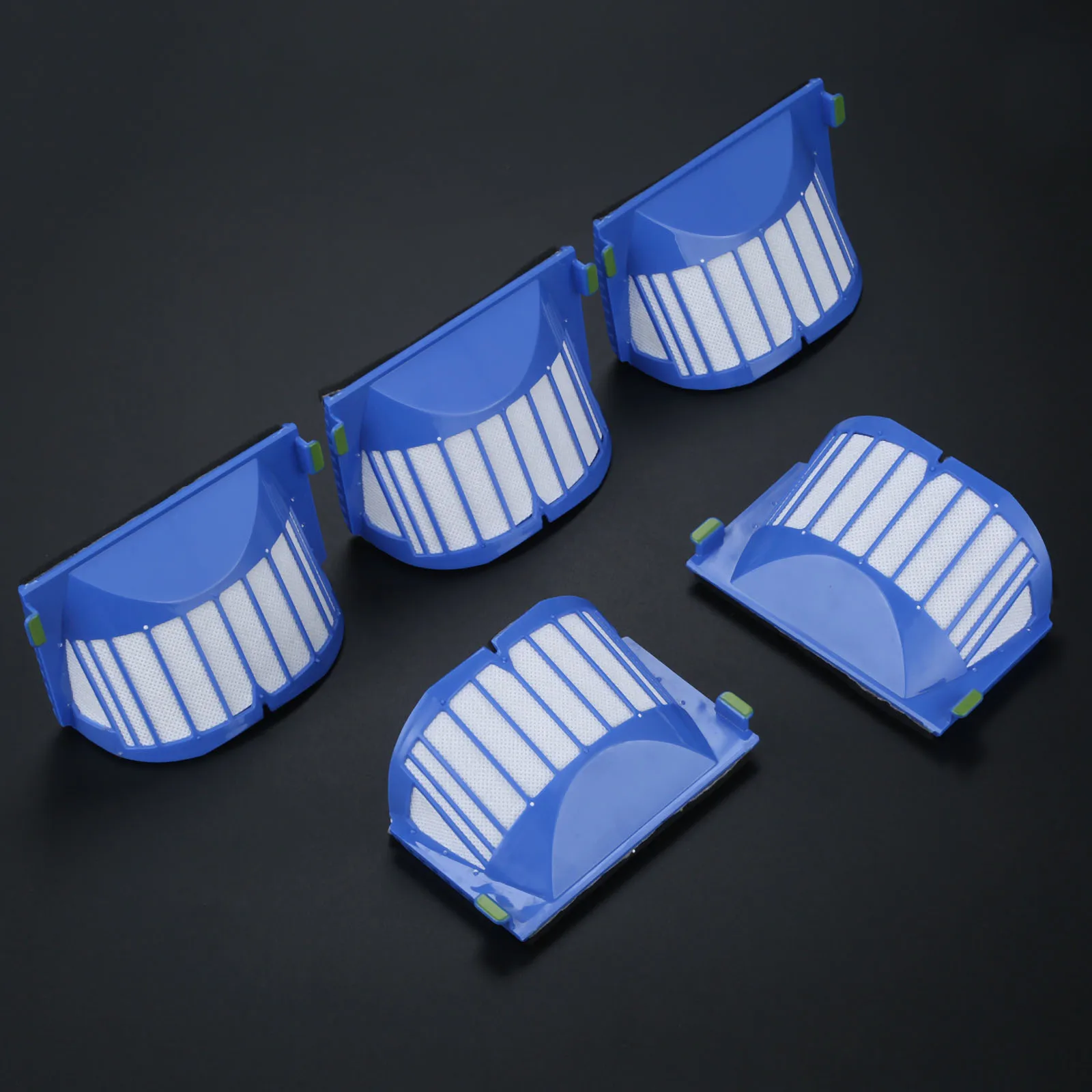 5Pcs Filters For roomba 500 Series 600 528 552 564 595 610 615 620 625 630 650 660 670 Accessories