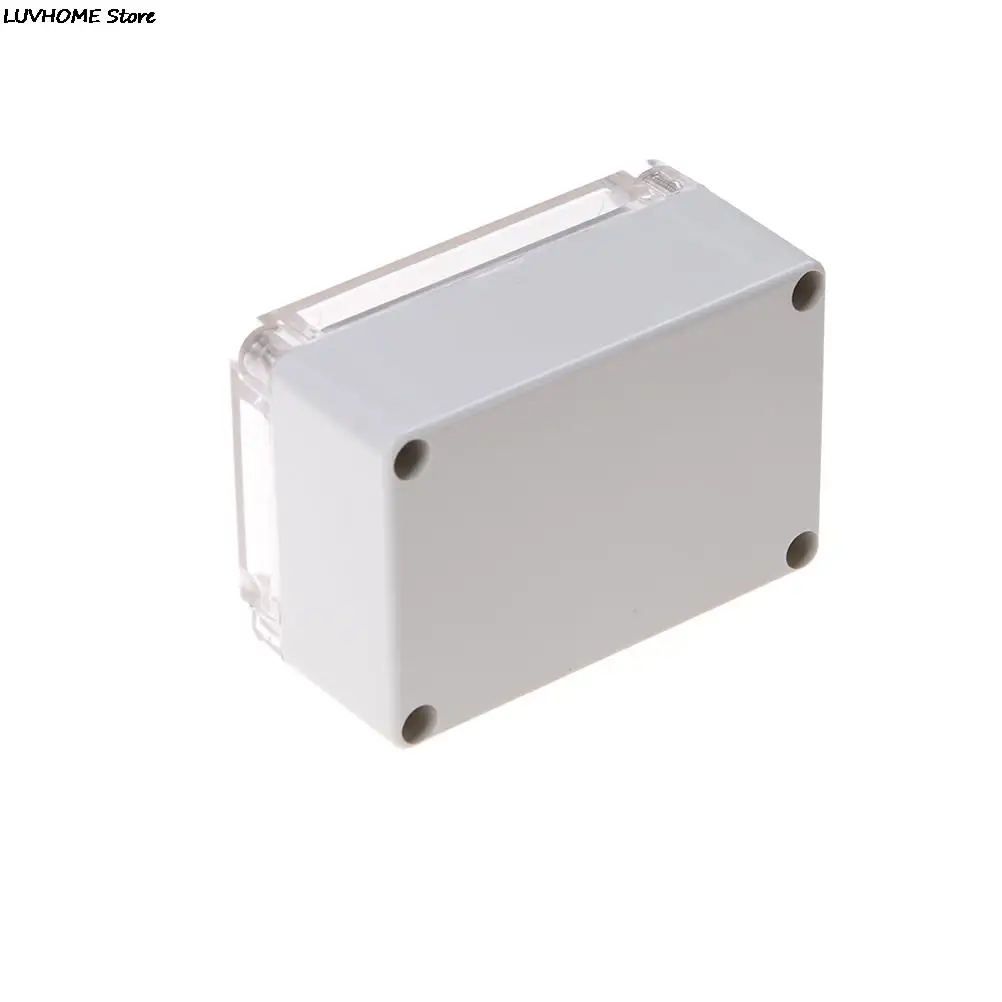 ZLinKJ HIGH QUALITY Waterproof Clear Cover Plastic Electronic Project Box Enclosure Case Shell Electrical Connector 100*68*50mm