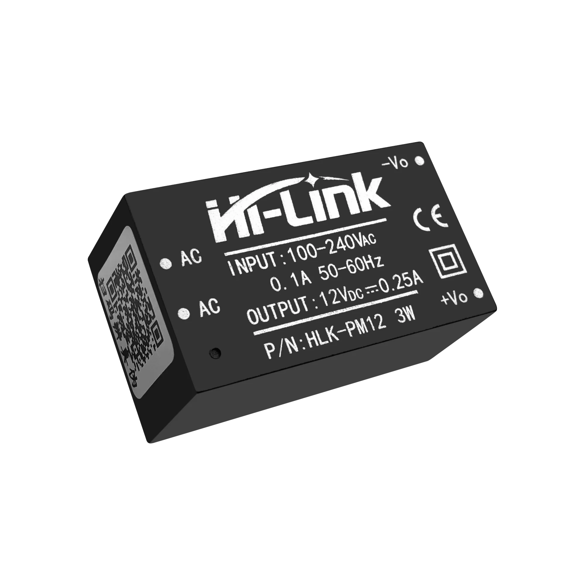 ミニ電源モジュール220v,絶縁スイッチ,オリジナル,ハイリンク,ac dc 12v 3w,HLK-PM12,送料無料,2個