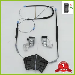 Kit de reparación del regulador de la ventana de la puerta delantera derecha para VW Passat B5, B5.5, 1997, 1998, 1999, 2000, 2001, 2002, 2003, 2004, 2005, estilo de coche