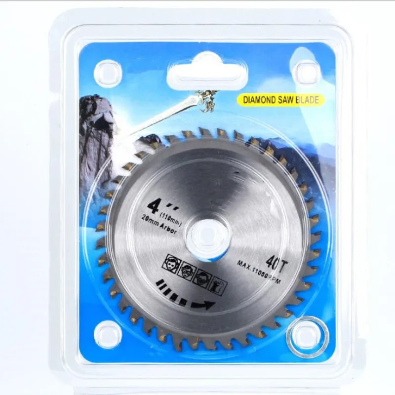 4-Inch 30T 40T Circular Saw Blade Wooden Material Cutting Disc Or Carbide Steel Circular Saw Blades Grinder Cutting Machines