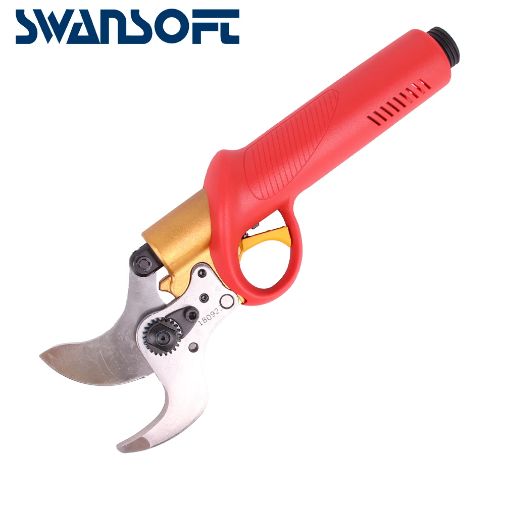 

SWANSOFT 36v garden tools electric 40MM Cordless Pruner Lithium-ion Pruning Shear Efficient Elctric scissors Bonsai TreeBranches