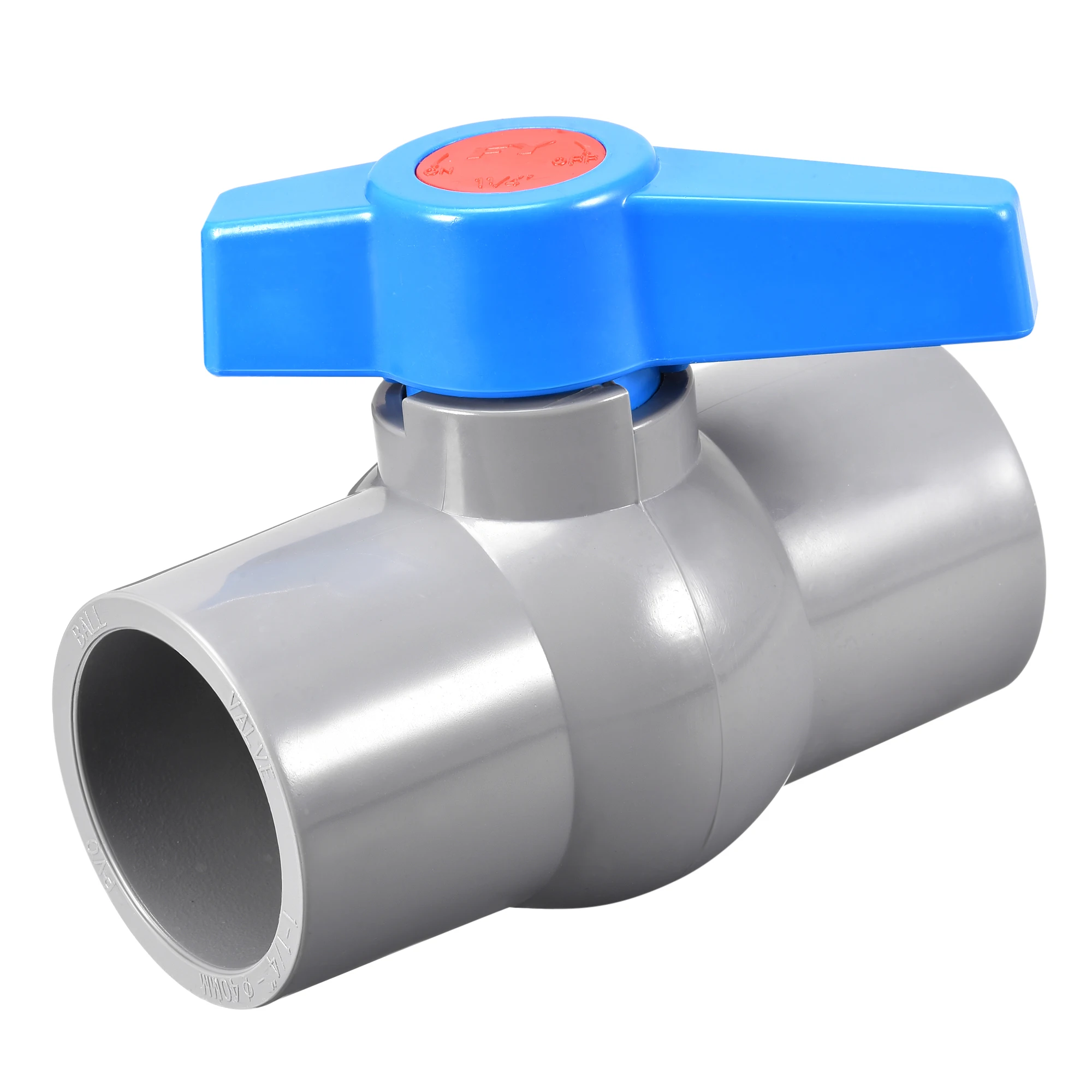 

UXCELL Ball Valve, PVC Socket End Valve for Aquarium Setup, Sump Pump, Pool, Garden Sprinkler