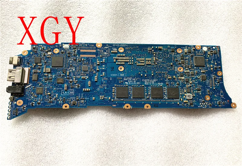 Original FOR DELL Inspiron XPS 9350 Laptop Motherboard 0V33HM LA-C881P 059W74 8G I5-6300U i7-6600U I7-6500U 16GB 100% Tested Ok