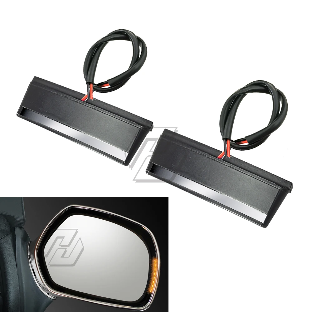 

Motorcycle LED Mirror Light Case for Honda GOLDWING GL1800 Airbag ABS 2001-2017 (#7513)