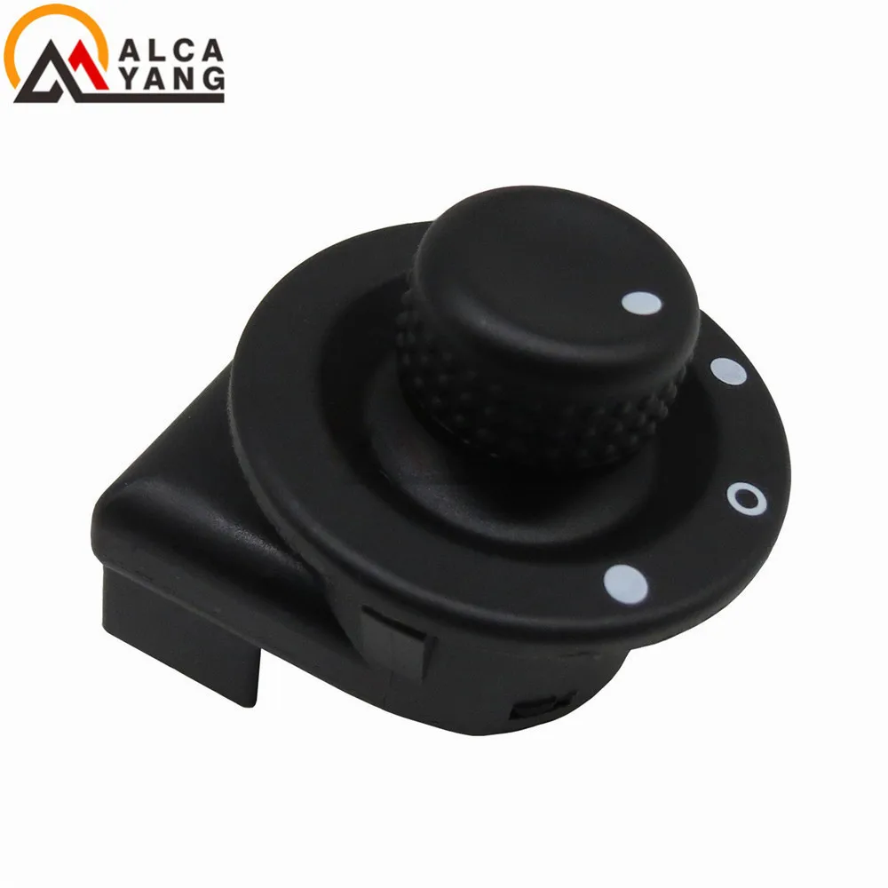 For Renault Clio III Mk3 Laguna 2 Scenic Megane II Kangoo Electric Rear View Mirror Control Switch Knob 2007-2017 8200002442