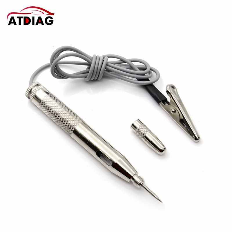 

Professional DC 6V-24V Car Circuit Tester Probe Light System Test Probe Lamp Auto Light Lamp Voltage Test Pen Detector Copper