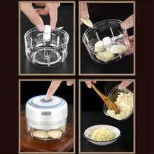 Electric Garlic Masher USB Mini Crusher #6