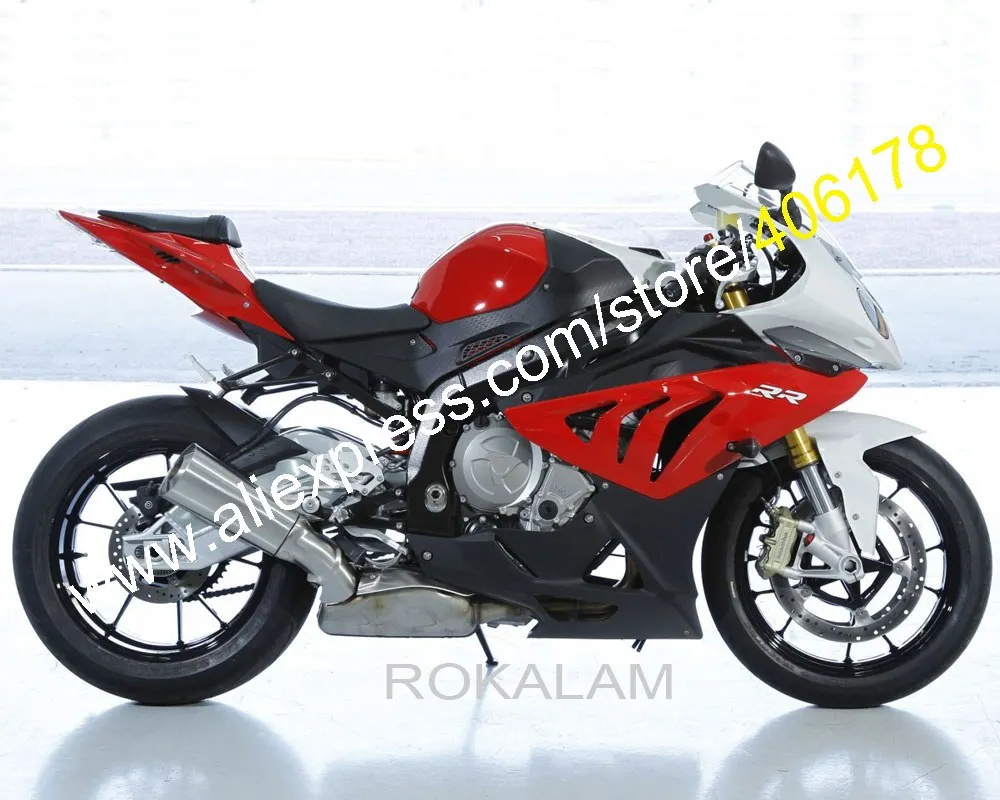 

For BMW S1000RR Fairing S1000 RR S 1000RR S1000 RR 2010-2014 Red Black White Bodywork Fairings Kit (Injection Molding)