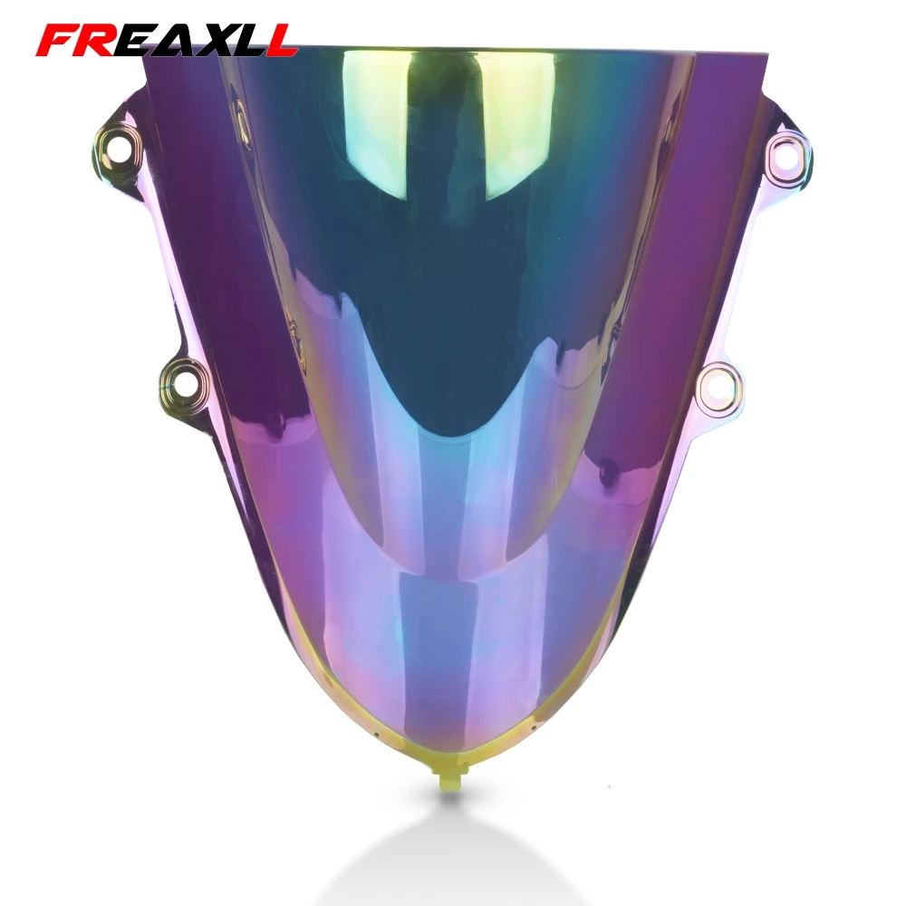 For YAMAHA YZF R125 R15 V3.0 2017 2018 2019 2020 Double Bubble Motorcycle Visor Viser Sport Windshield WindScreen Wind Deflector