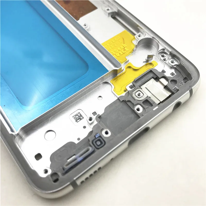 For Samsung Galaxy S10e SM-G970F/DS SM-G970U SM-G970W Metal Middle Frame Midplate Bezel Chassis Housing Parts