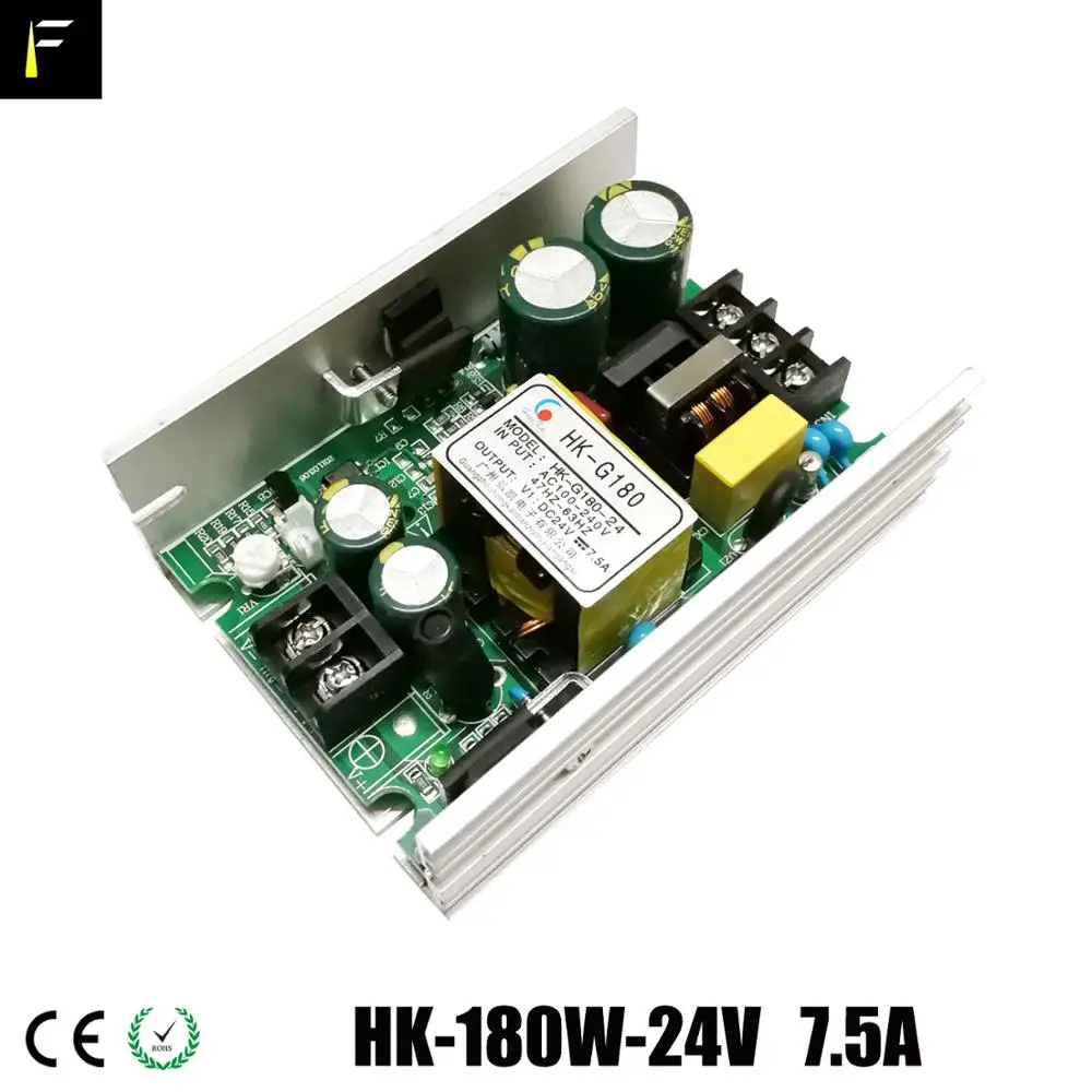 Switching Mode Power Board Supply SMPS 150w 180w 200w 24v12v36v Stage LED 54*3w RGB 3in1 COB Par Flood Light Power Source Board