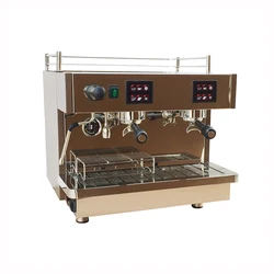 KT-9.2H Commercial semi-automatic coffee machine Economical wholesale espresso machine 2 group stainless steel coffee maker